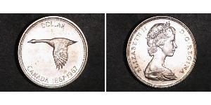 1 Dollar Kanada Silber Elizabeth II (1926-2022)