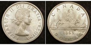 1 Dollar Kanada Silber Elizabeth II (1926-2022)