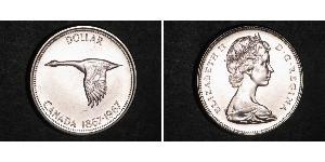 1 Dollar Kanada Silber Elizabeth II (1926-2022)