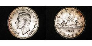 1 Dollar Kanada Silber Georg VI (1895-1952)