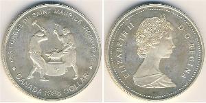 1 Dollar Kanada Silber Elizabeth II (1926-2022)