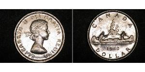 1 Dollar Kanada Silber Elizabeth II (1926-2022)