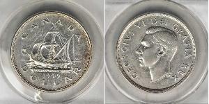 1 Dollar Kanada Silber Georg VI (1895-1952)