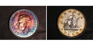 1 Dollar Kanada Silber Georg VI (1895-1952)