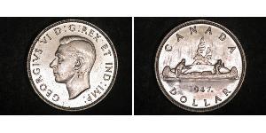 1 Dollar Kanada Silber Georg VI (1895-1952)