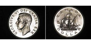 1 Dollar Kanada Silber Georg VI (1895-1952)