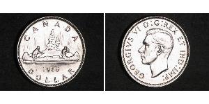 1 Dollar Kanada Silber Georg VI (1895-1952)