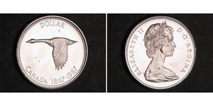 1 Dollar Kanada Silber Elizabeth II (1926-2022)