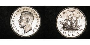 1 Dollar Kanada Silber Georg VI (1895-1952)