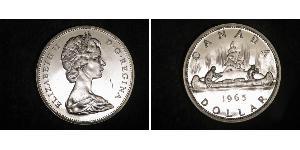 1 Dollar Kanada Silber Elizabeth II (1926-2022)