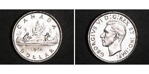 1 Dollar Kanada Silber Georg VI (1895-1952)