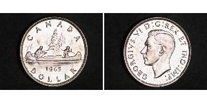 1 Dollar Kanada Silber Georg VI (1895-1952)