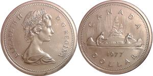 1 Dollar Kanada Silber Elizabeth II (1926-2022)