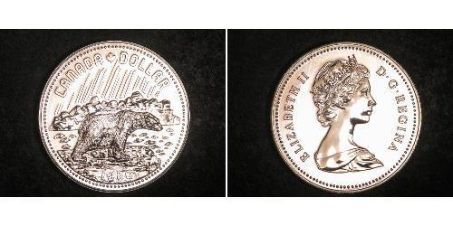 1 Dollar Kanada Silber Elizabeth II (1926-2022)