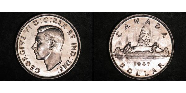 1 Dollar Kanada Silber Georg VI (1895-1952)