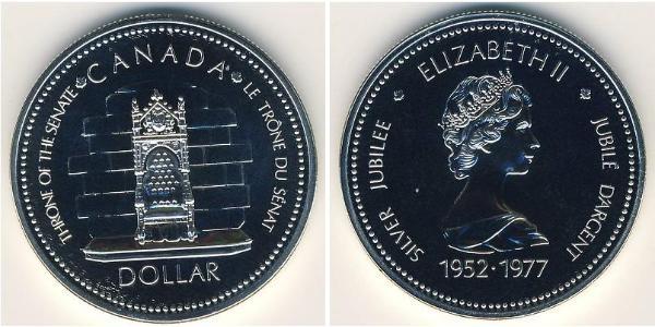 1 Dollar Kanada Silber Elizabeth II (1926-2022)