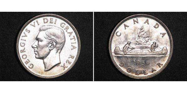 1 Dollar Kanada Silber Georg VI (1895-1952)