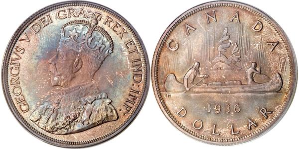 1 Dollar Kanada Silber George V (1865-1936)