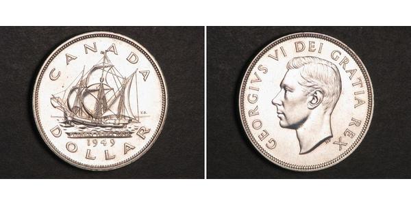 1 Dollar Kanada Silber Georg VI (1895-1952)