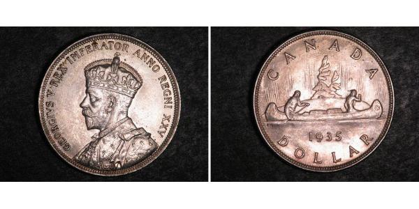 1 Dollar Kanada Silber George V (1865-1936)
