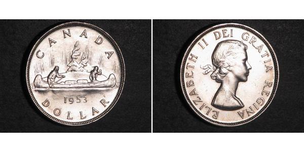 1 Dollar Kanada Silber Elizabeth II (1926-2022)