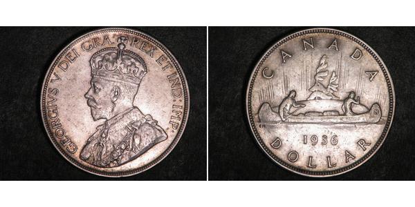 1 Dollar Kanada Silber George V (1865-1936)