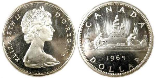 1 Dollar Kanada Silber Elizabeth II (1926-2022)