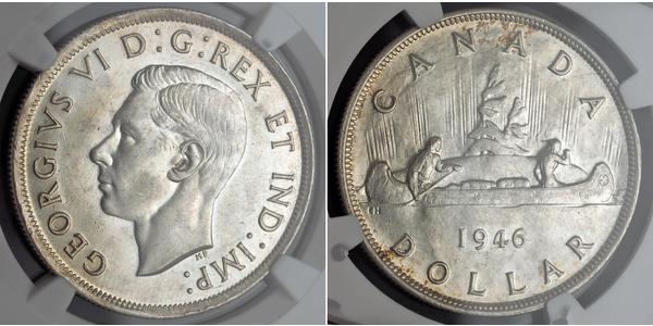 1 Dollar Kanada Silber Georg VI (1895-1952)