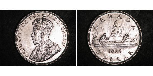 1 Dollar Kanada Silber George V (1865-1936)