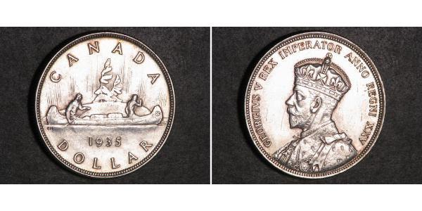 1 Dollar Kanada Silber George V (1865-1936)