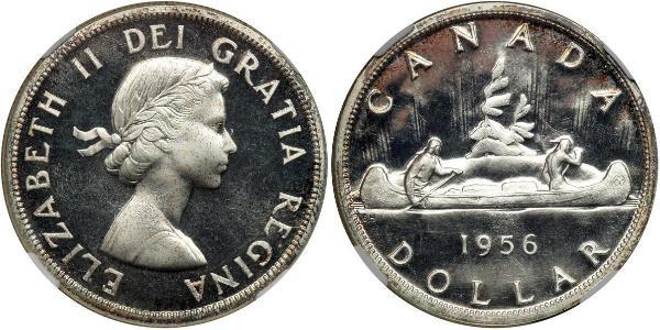 1 Dollar Kanada Silber Elizabeth II (1926-2022)