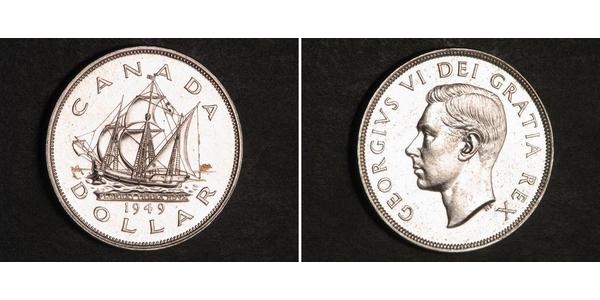 1 Dollar Kanada Silber Georg VI (1895-1952)