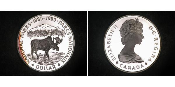 1 Dollar Kanada Silber Elizabeth II (1926-2022)