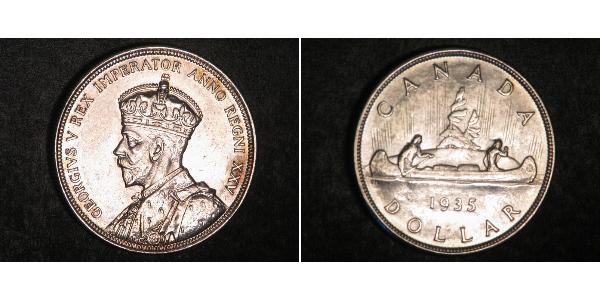 1 Dollar Kanada Silber George V (1865-1936)