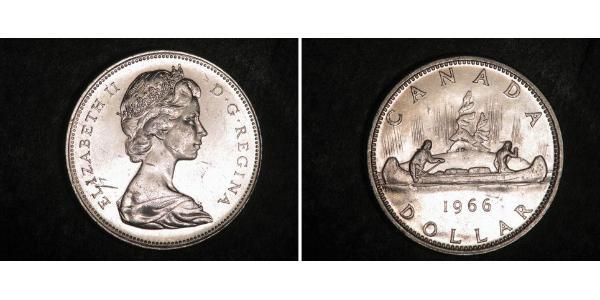 1 Dollar Kanada Silber Elizabeth II (1926-2022)