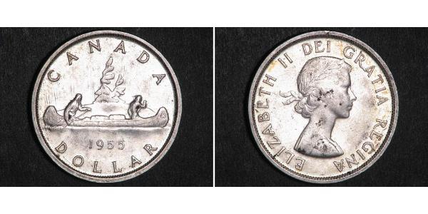 1 Dollar Kanada Silber Elizabeth II (1926-2022)