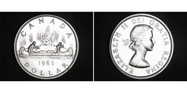 1 Dollar Kanada Silber Elizabeth II (1926-2022)