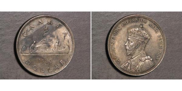1 Dollar Kanada Silber George V (1865-1936)