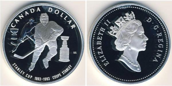 1 Dollar Kanada Silber Elizabeth II (1926-2022)