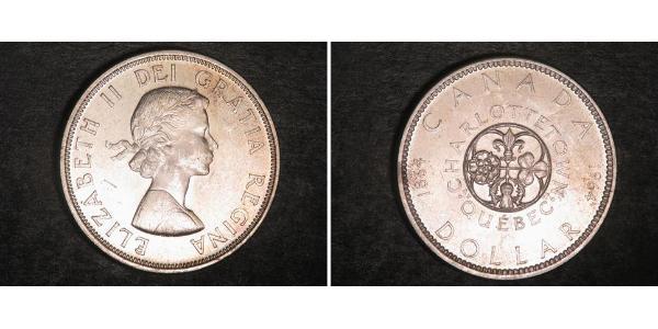 1 Dollar Kanada Silber Elizabeth II (1926-2022)