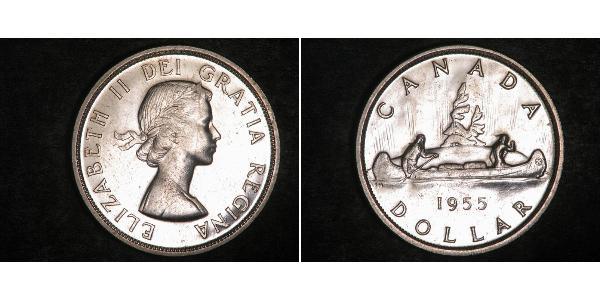 1 Dollar Kanada Silber Elizabeth II (1926-2022)