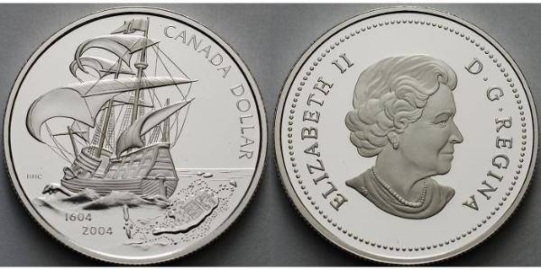 1 Dollar Kanada Silber Elizabeth II (1926-2022)