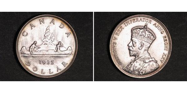 1 Dollar Kanada Silber George V (1865-1936)