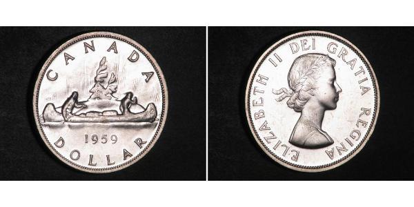 1 Dollar Kanada Silber Elizabeth II (1926-2022)