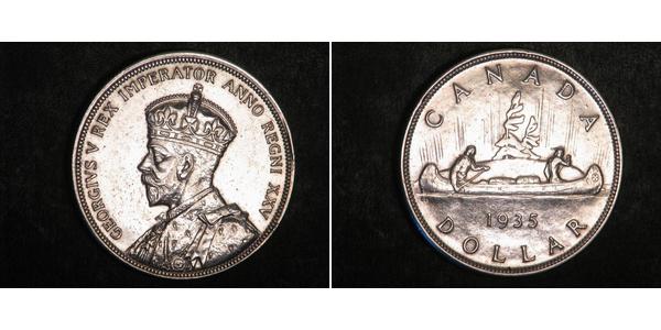 1 Dollar Kanada Silber George V (1865-1936)
