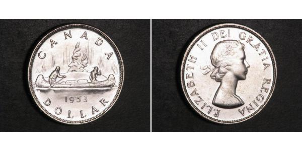 1 Dollar Kanada Silber Elizabeth II (1926-2022)