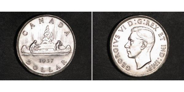 1 Dollar Kanada Silber Georg VI (1895-1952)
