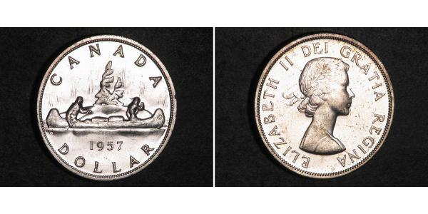 1 Dollar Kanada Silber Elizabeth II (1926-2022)