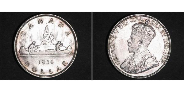 1 Dollar Kanada Silber George V (1865-1936)