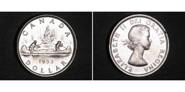 1 Dollar Kanada Silber Elizabeth II (1926-2022)